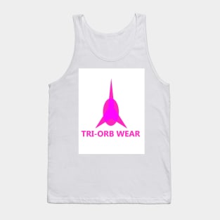 TRI-ORB WEAR, PINK VERSION LOGO DESIGN BEST AND VIBRANT Tank Top